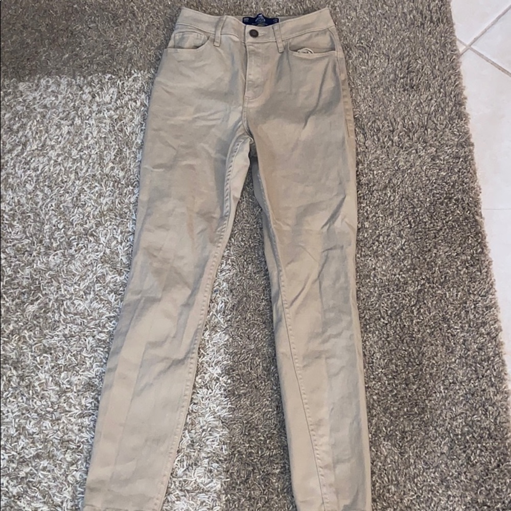 Curvy High Rise Super Skinny Uniform Pants